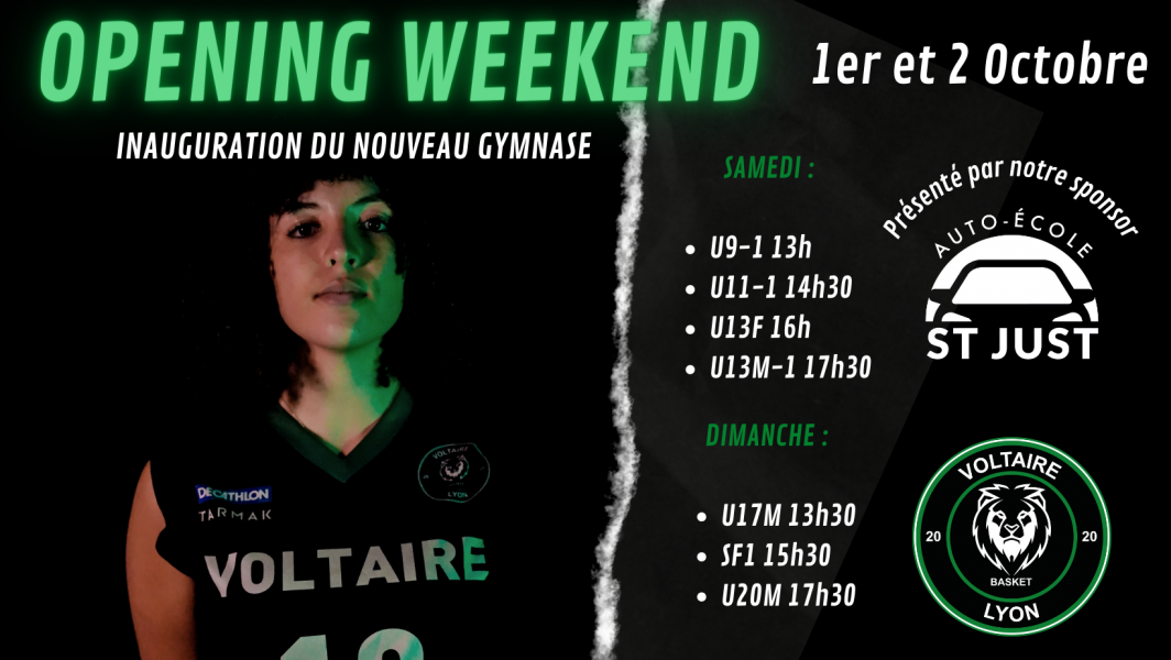 OPENING WEEKEND (Story Instagram) (Couverture Facebook)